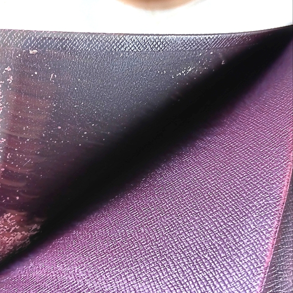 Louis Vuitton Brown Vintage Taiga Long Bifold Wallet - Picture 11 of 11